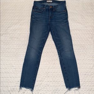 Madewell 9in highrise jeans